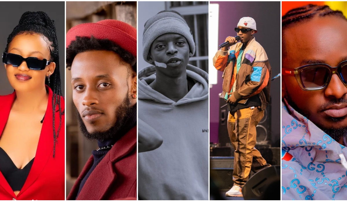 L-R: Fifi Raya, Mallan Manzi, Hollix, Shemi, and Yago.