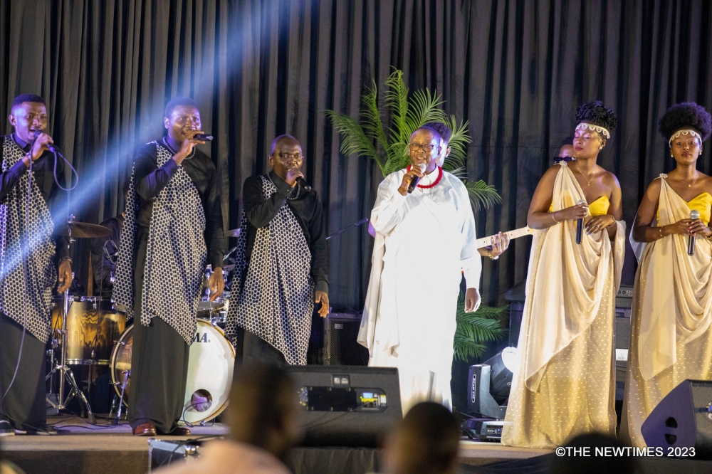 Singer Jean-Marie Muyango, a renowned Gakondo musician launched his fourth album dubbed ‘Imbanzamumyambi’ , on December 24. All Photos by Craish Bahizi