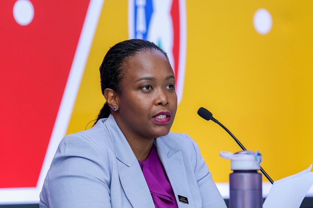 The National Basketball Association (NBA) on Wednesday, December 27, appointed Rwanda’s Clare Akamanzi  as the Chief Executive Officer of NBA Africa. PHOTO BY OLIVIER MUGWIZA