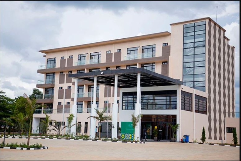 A view of FERWAFA Hotel in Kigali. File