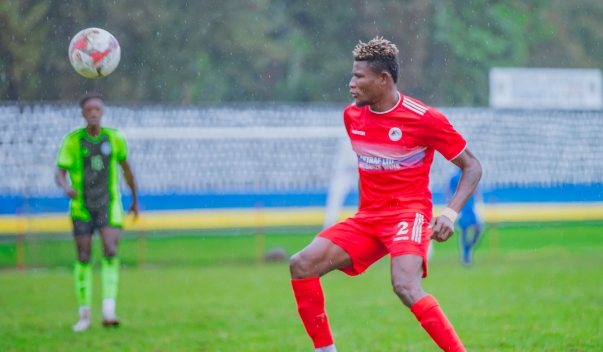Musanze FC striker Peter Agblevor. File