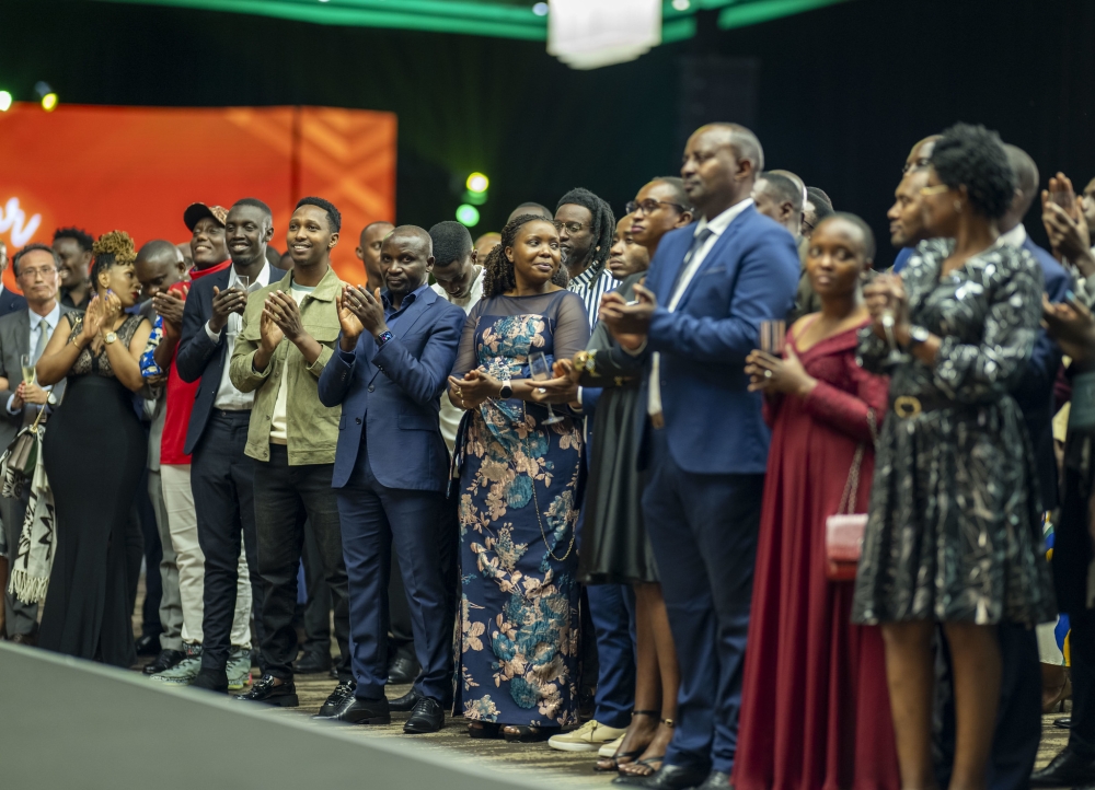 Delegates during End of the year event at Kigali Convention Center on December 30.