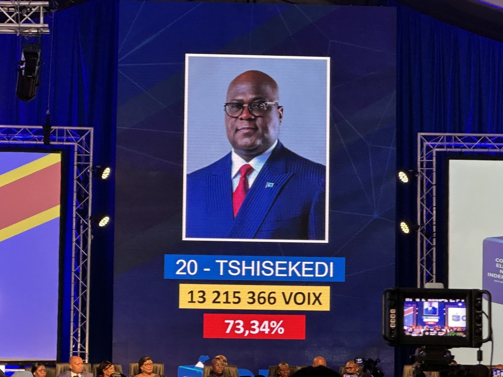 Felix Tshisekedi has been declared winner of the December 20 poll in the Democratic Republic of Congo (DRC).