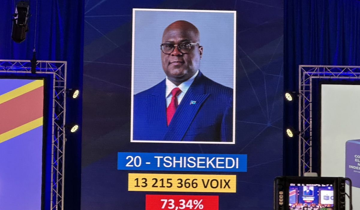 Felix Tshisekedi has been declared winner of the December 20 poll in the Democratic Republic of Congo (DRC).