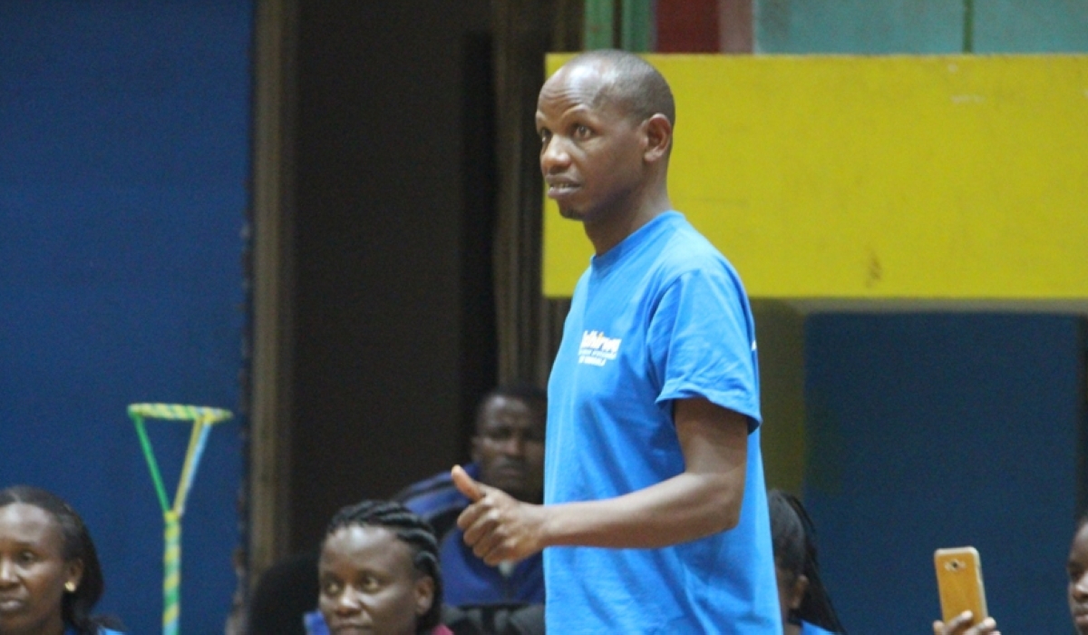 National beach volleyball team head coach Jean de Dieu Masumbuko. File