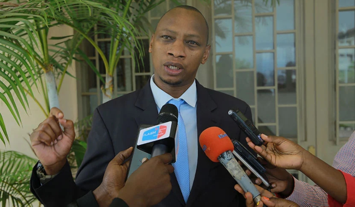 City lawyer Edward Murangwa who was challenging the constitutionality of several portions of the 2017 law establishing RIB and determining its mission, powers, organisation and functioning. File