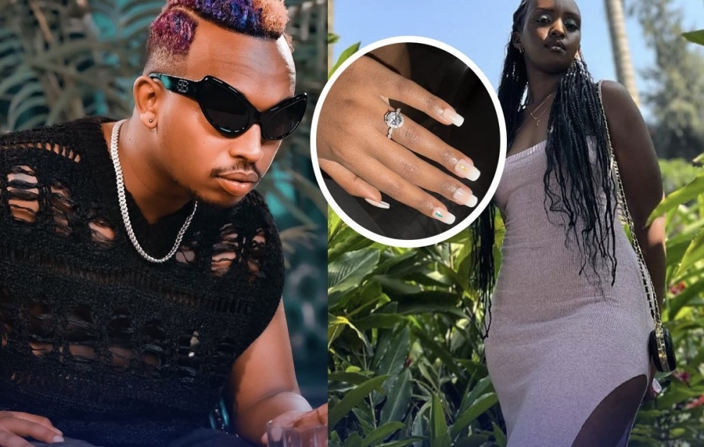 Rwandan Afro-fusion sensation, Kenny Sol, has taken everyone by surprise with a proposal to his girlfriend, Alliance Yvette Kunda. Courtesy