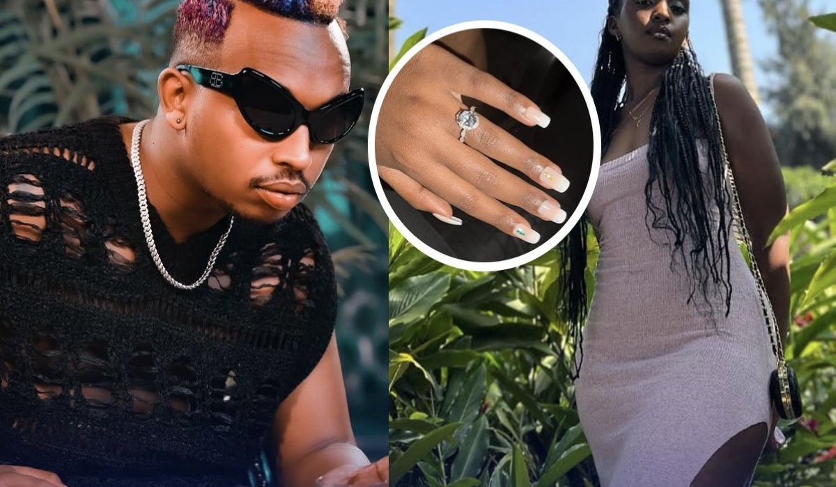 Rwandan Afro-fusion sensation, Kenny Sol, has taken everyone by surprise with a proposal to his girlfriend, Alliance Yvette Kunda. Courtesy