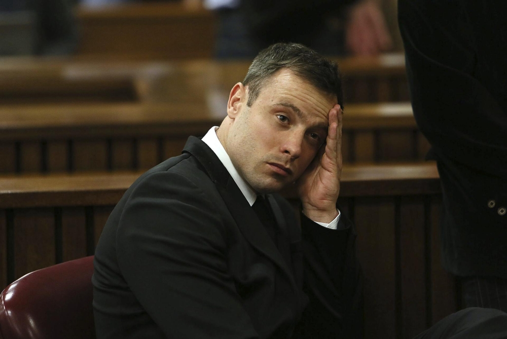  Oscar Pistorius during his trial in Pretoria, South Africa. EFE/ALON SKUY. FILE