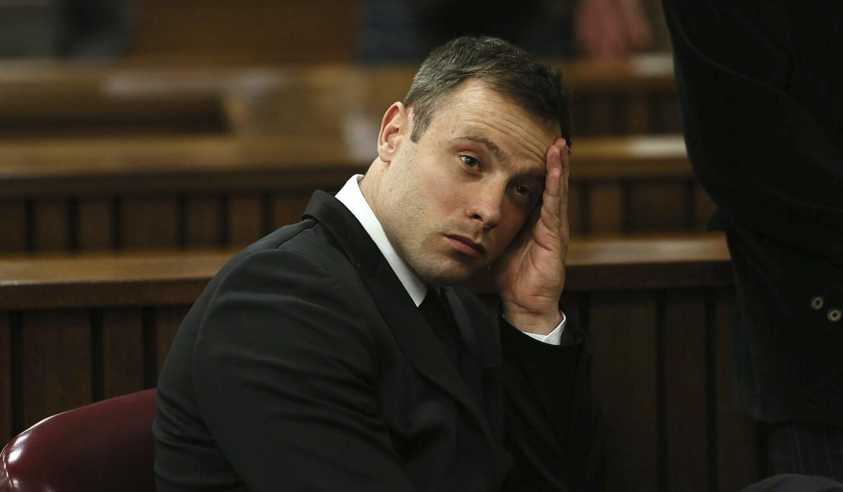  Oscar Pistorius during his trial in Pretoria, South Africa. EFE/ALON SKUY. FILE