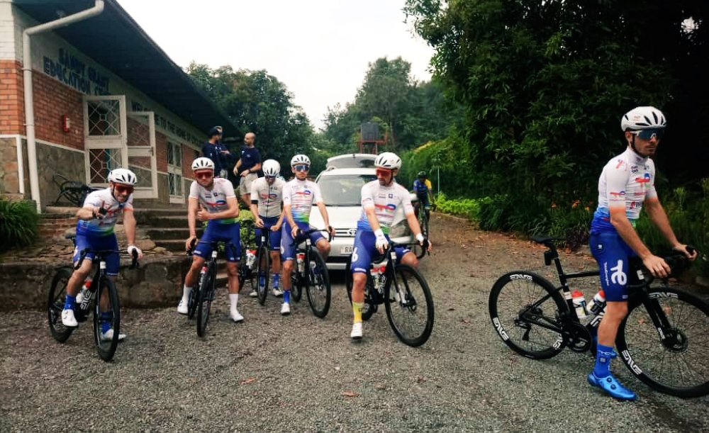 Team TotalEnergies  are in Rwanda ahead of Tour du Rwanda 2024 slated for February 18-25. Photo Courtesy