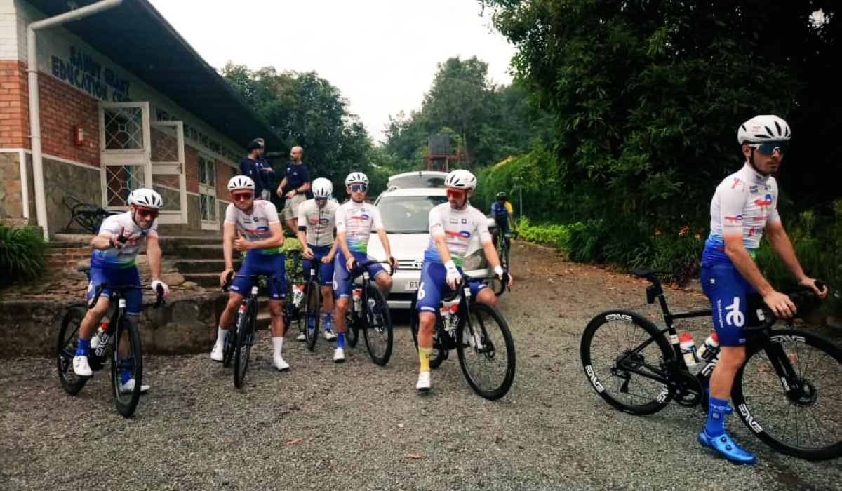 Team TotalEnergies  are in Rwanda ahead of Tour du Rwanda 2024 slated for February 18-25. Photo Courtesy