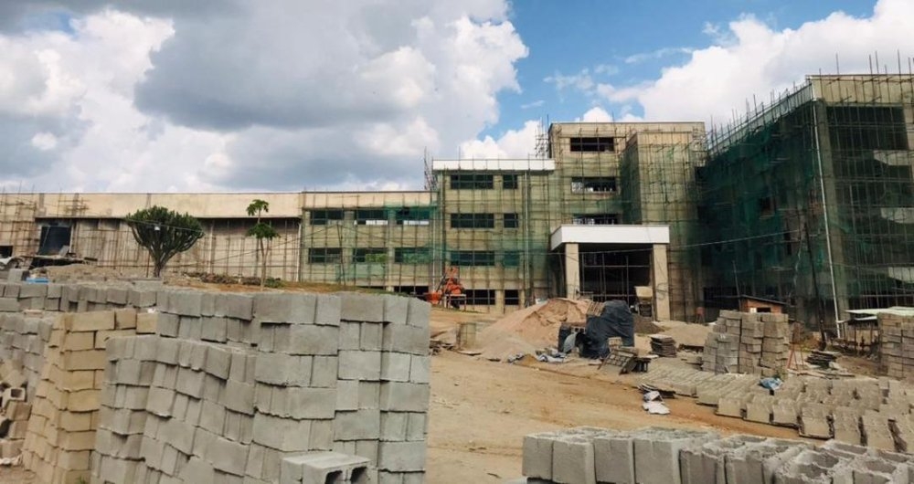 A view of the ongoing construction activities of a Rwf13.3 billion Veterinary Laboratory Complex at the University of Rwanda, Nyagatare campus. Courtesy