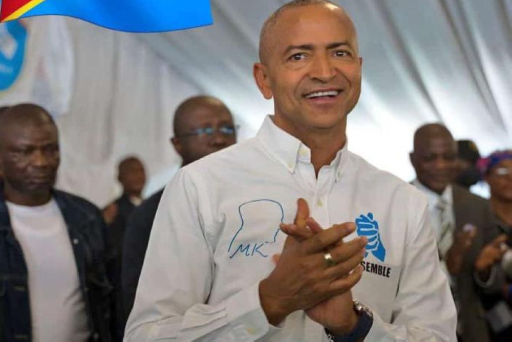 DR Congo opposition politician Moïse Katumbi has been barred from leaving his residence after he called for the cancellation of the poll results. Courtesy