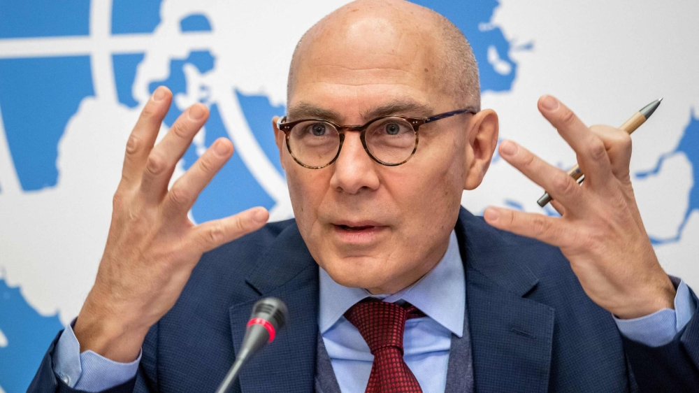 The United Nations High Commissioner for Human Rights, Volker Türk. Courtesy