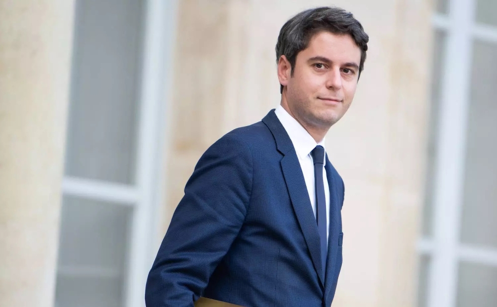Gabriel Attal, 34, was named France&#039;s next prime minister on Tuesday, 9 January. INTERNET PHOTO