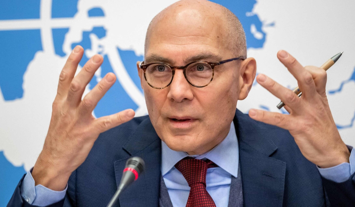 The United Nations High Commissioner for Human Rights, Volker Türk. Courtesy