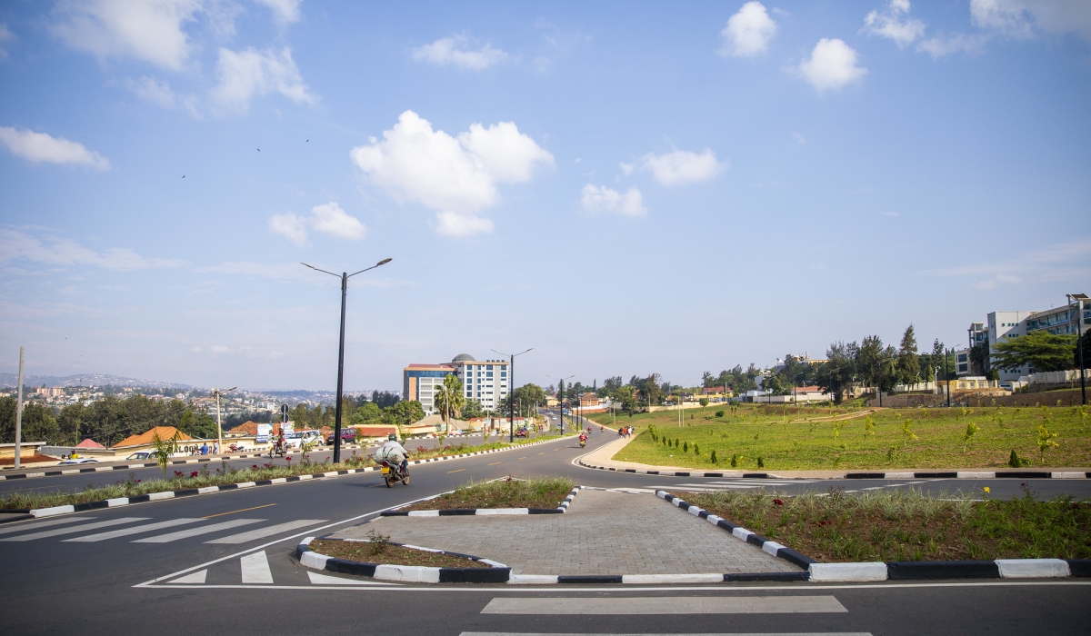 A view of Kacyiru road junction in Gasabo District. OLIVIER MUGWIZA