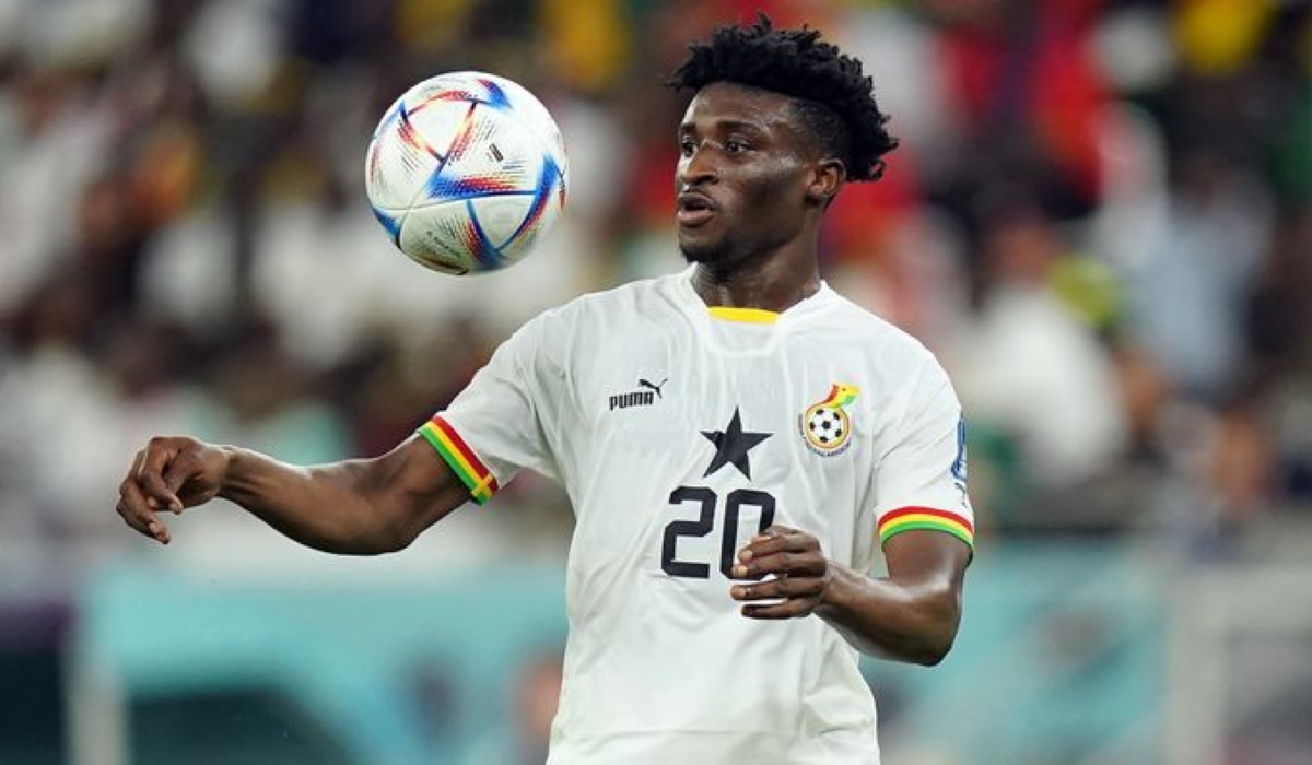 Ghana midfielder Mohammed Kudus says there is always pressure in playing for the Black Stars.Courtesy