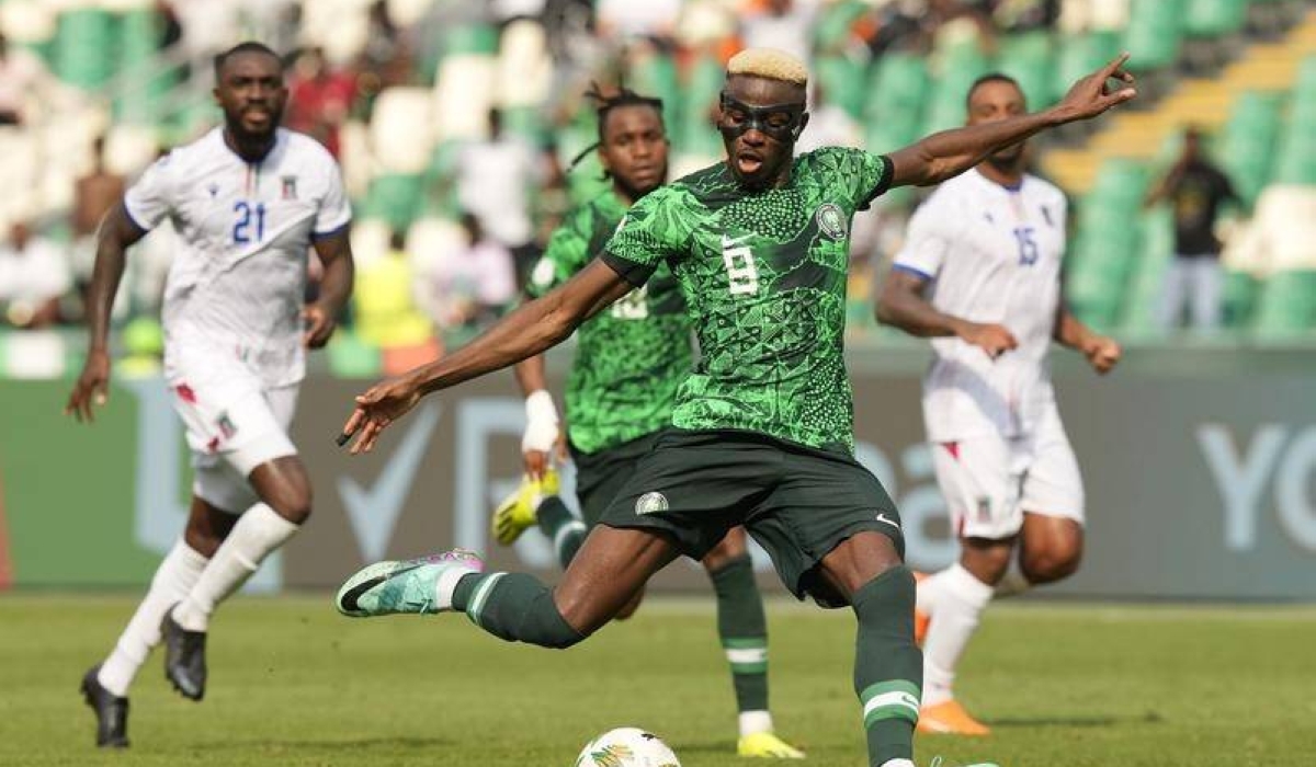 Nigeria had to battle back from behind to earn a 1-1 draw with Equatorial Guinea. Internet