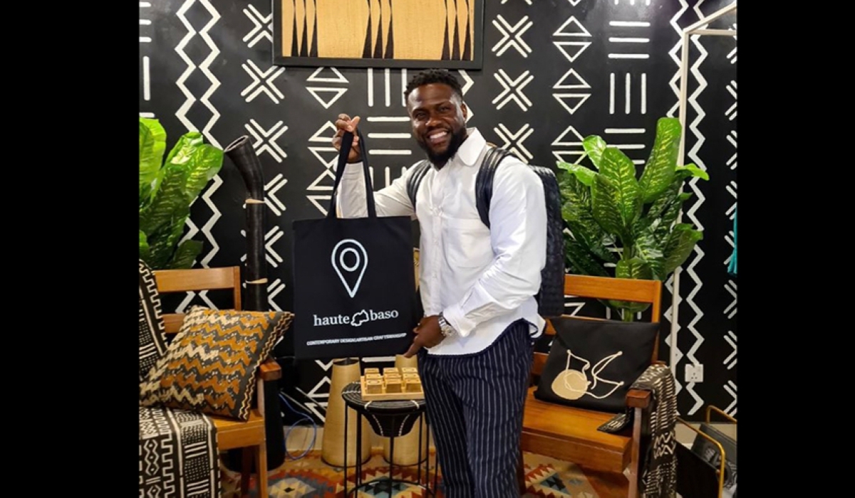 In July 2023, renowned stand-up comedian and actor Kevin Hart  at Haute Baso in Kigali.