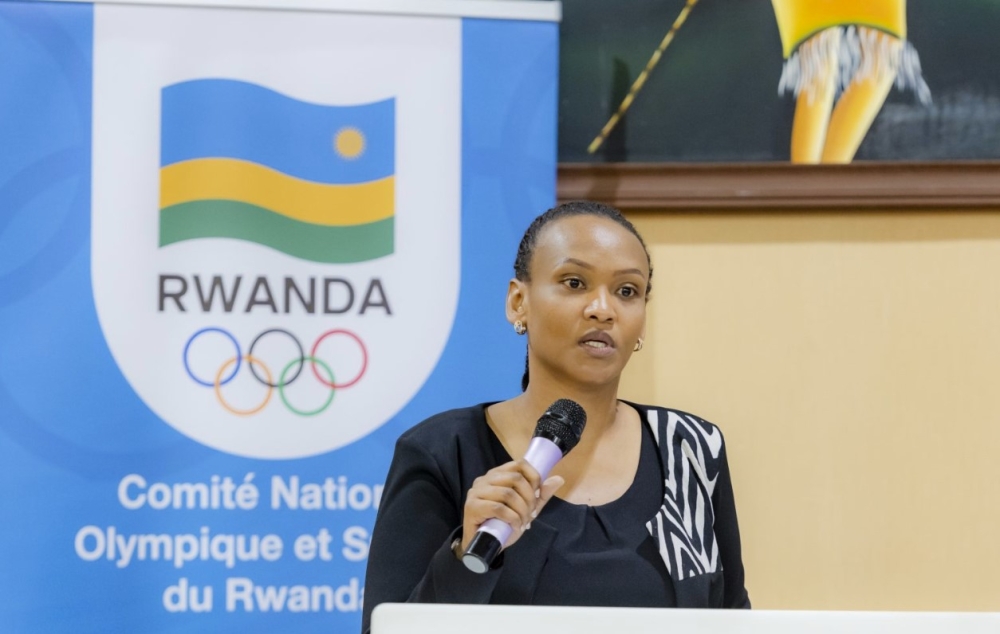 Alice Umulinga, acting president of the Rwanda National Olympic and Sports Committee (RNOSC), has said the early preparation programme helped young athletes to hone their skills ahead of the Dakar 2026 Youth Olympics. File photo