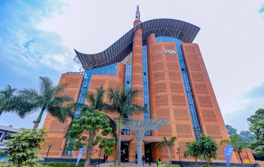 I&M Bank headquarters in Kigali, one of new green buildings in Rwanda. Courtesy
