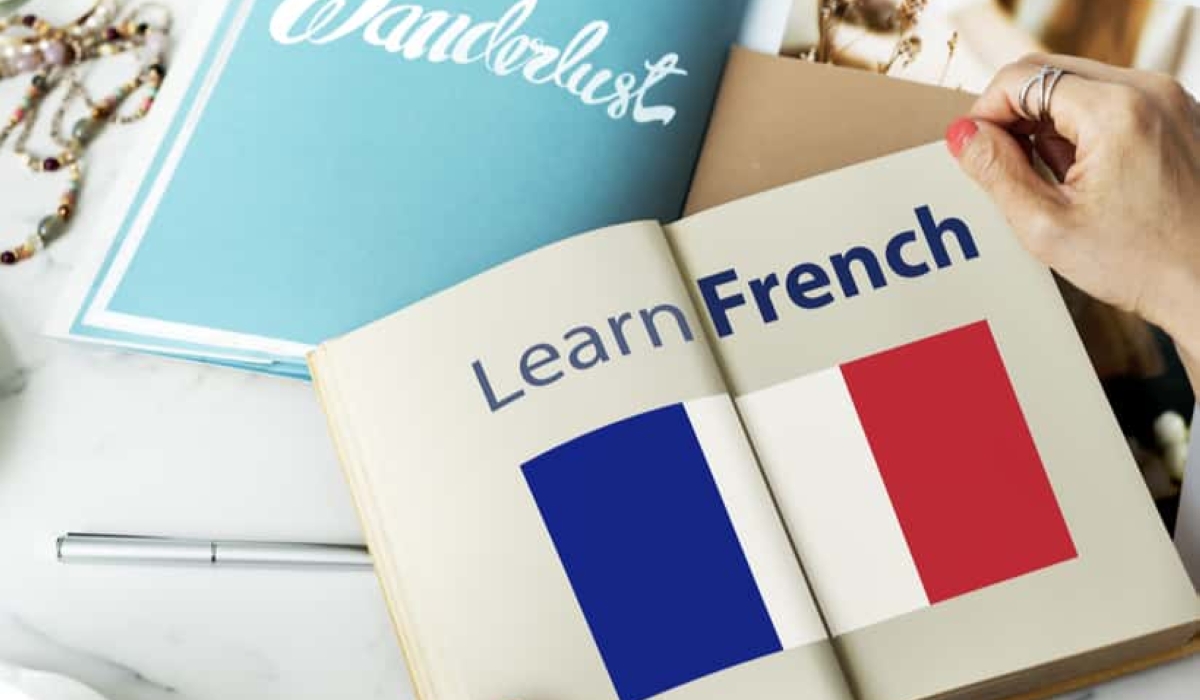 The author pursued French language certification.