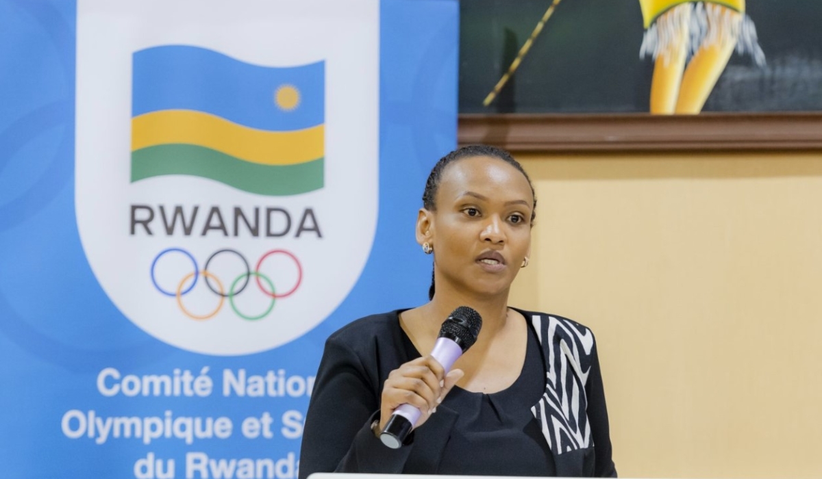 Alice Umulinga, acting president of the Rwanda National Olympic and Sports Committee (RNOSC), has said the early preparation programme helped young athletes to hone their skills ahead of the Dakar 2026 Youth Olympics. File photo