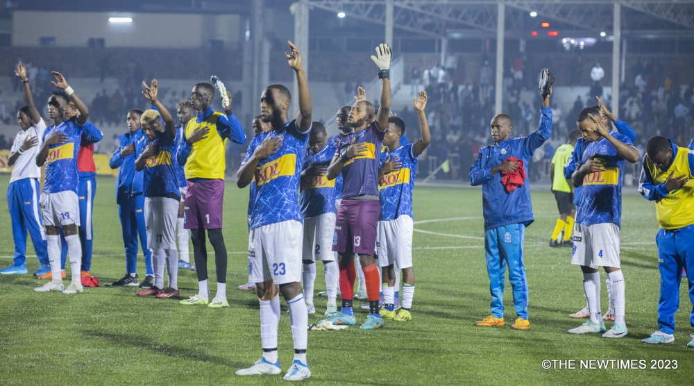 Rayon Sports will be up against second tier club Interforce  at Kigali Pele Stadium on Tuesday, January 16. PHOTO BY CRAISH BAHIZI