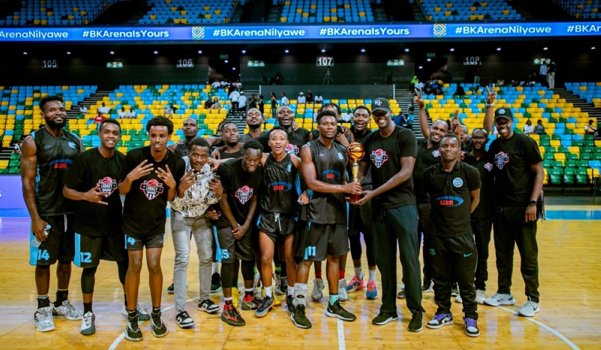 Singer Bruce Melodie has ventured into sports investment by financing local basketball club United Generation (UGB). Courtesy