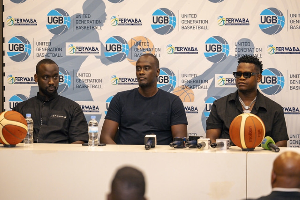The launch of the partnership between Bruce Melodie and UGB. Photos by Christianne