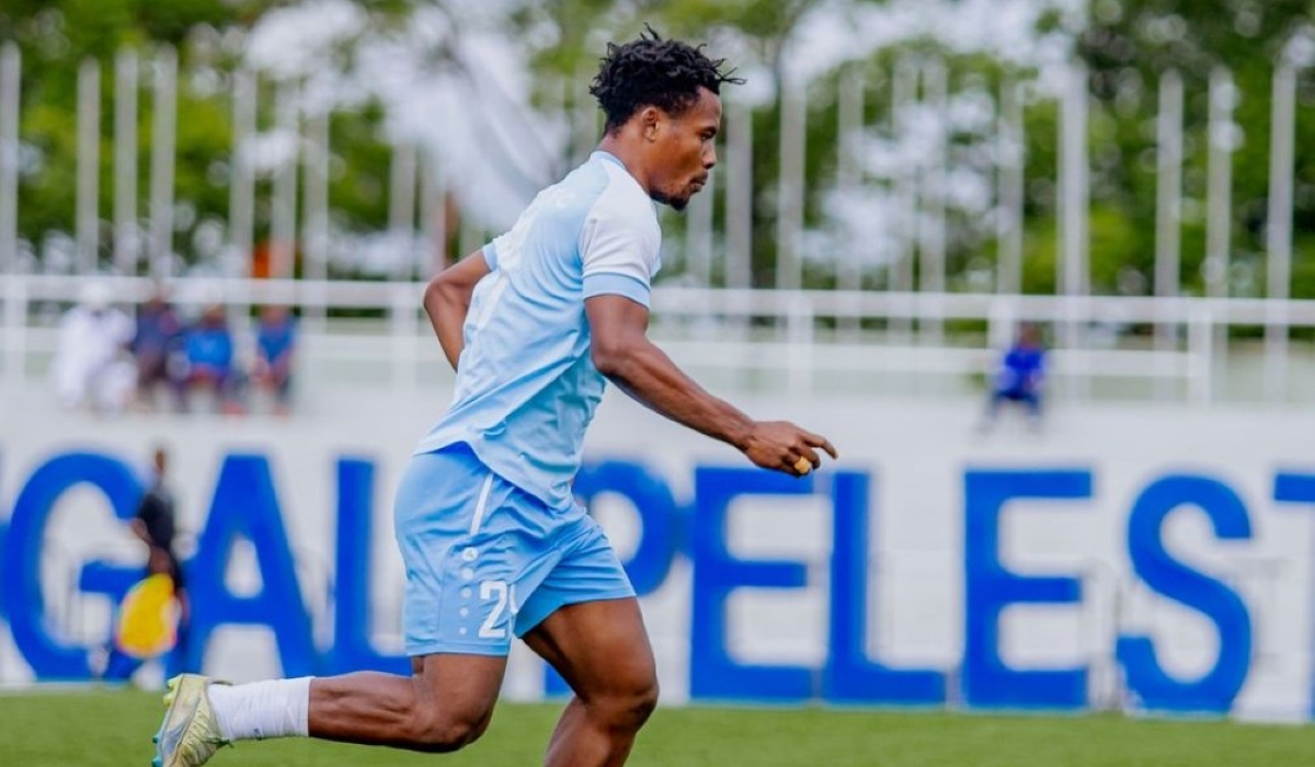 Police FC striker Abedi Bigirimana.