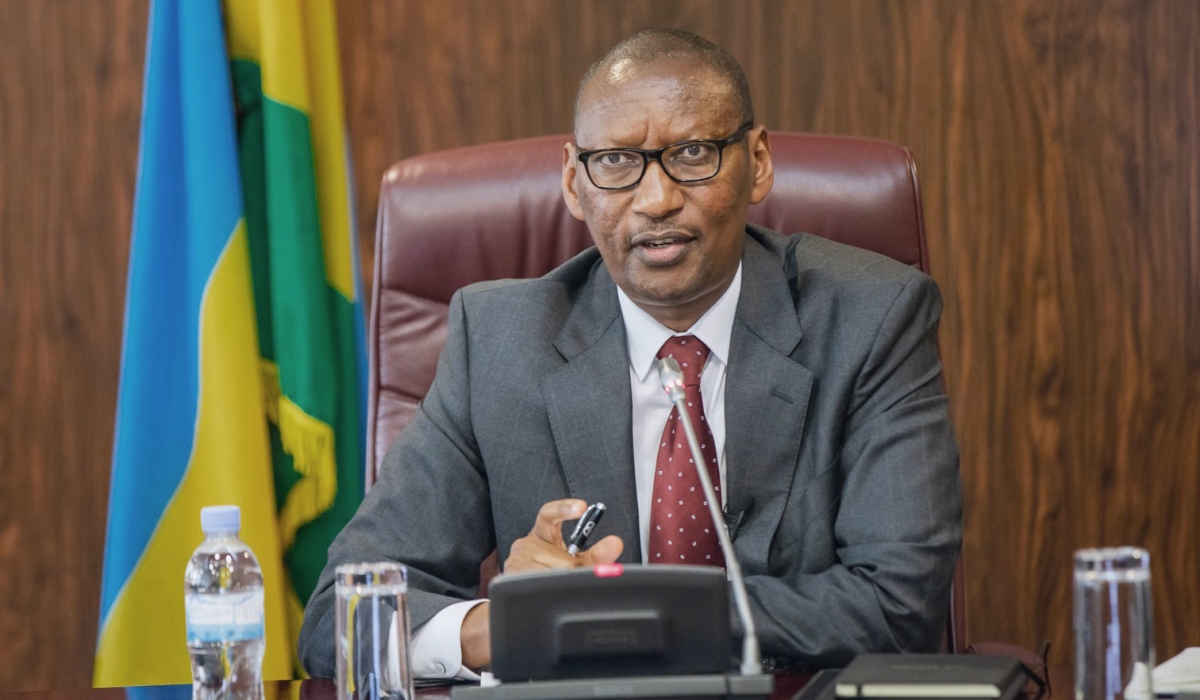 The governor of the National Bank of Rwanda, John Rwangombwa.