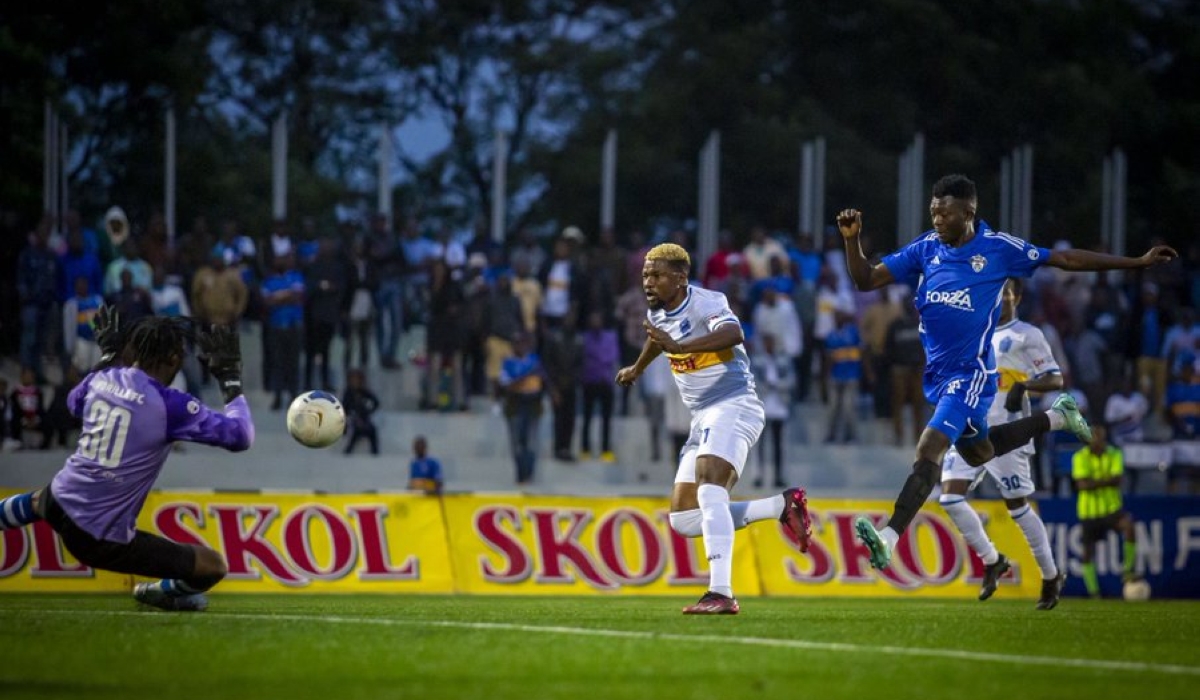 Midfielder Heritier Luvumbu scored the lone goal that separated Rayon Sports and Gorilla FC at Kigali Pele Stadium on Friday, January 19-courtesy