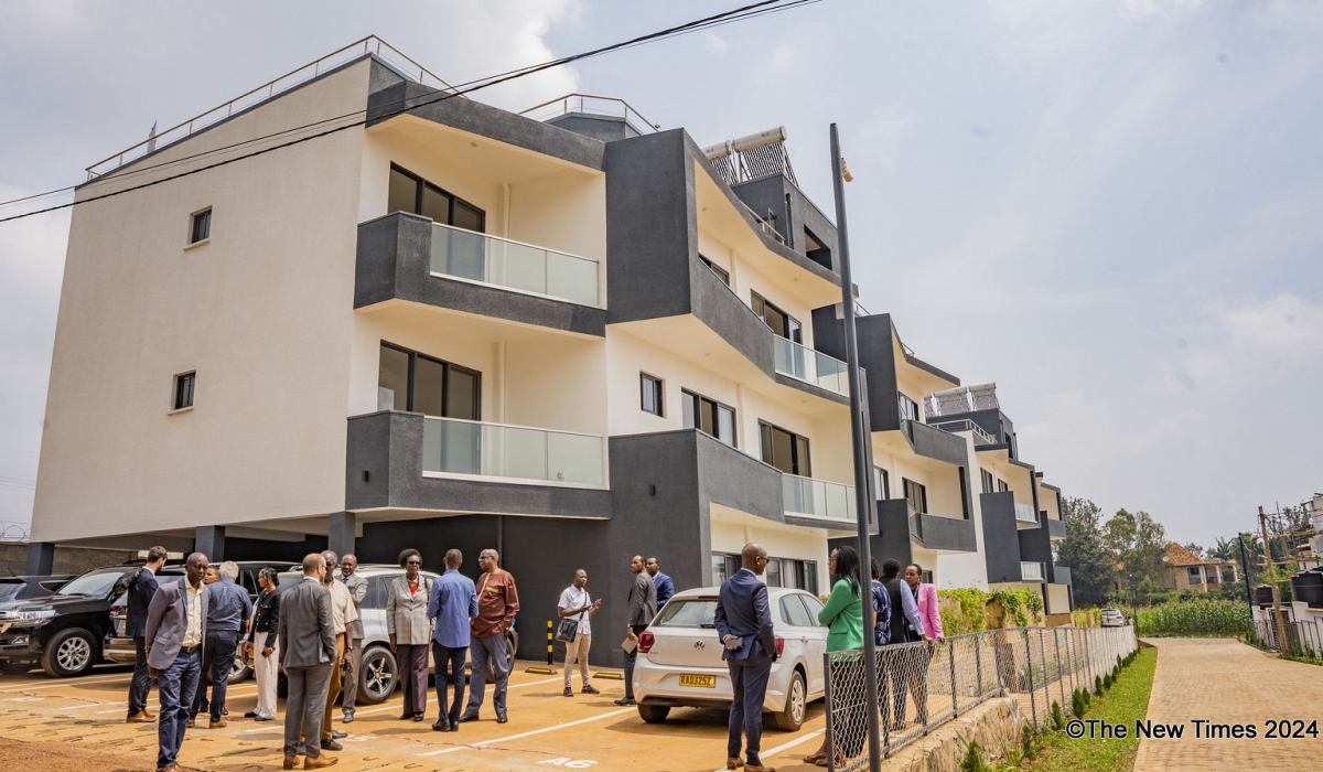 Imara Properties&#039;s newly completed housing units in Isange Estate Phase II,  that were handed over to to buyers  , on January 18, 2024. Emmanuel