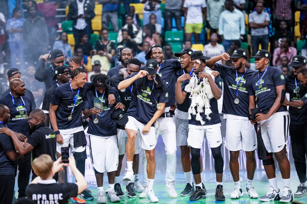 Rwanda Basketball League champions APR will host their training camp in Qatar in February ahead of BAL. Photo by Dan Gatsinzi
