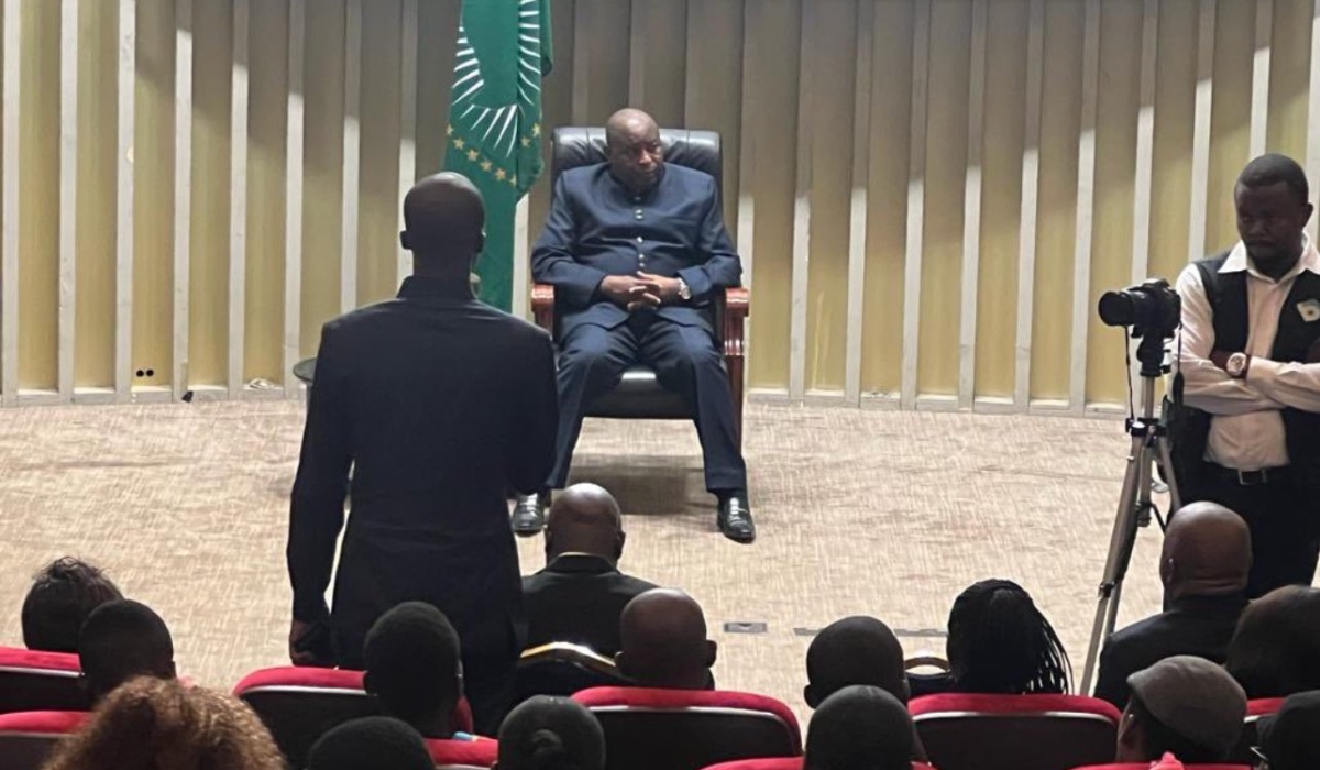 Burundi President Evariste Ndayishimiye, was in Kinshasa, DR Congo, for the inauguration of President Felix Tshisekedi on Saturday. Courtesy