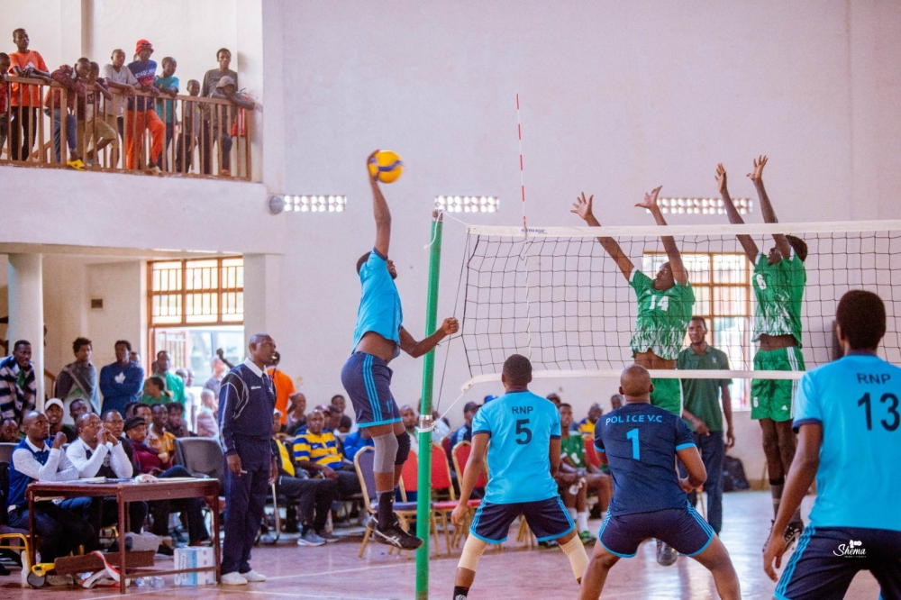 Police Volleyball  beat Kepler and IPRC-Kigali on Sunday at Gisagara gymnasium. Courtesy