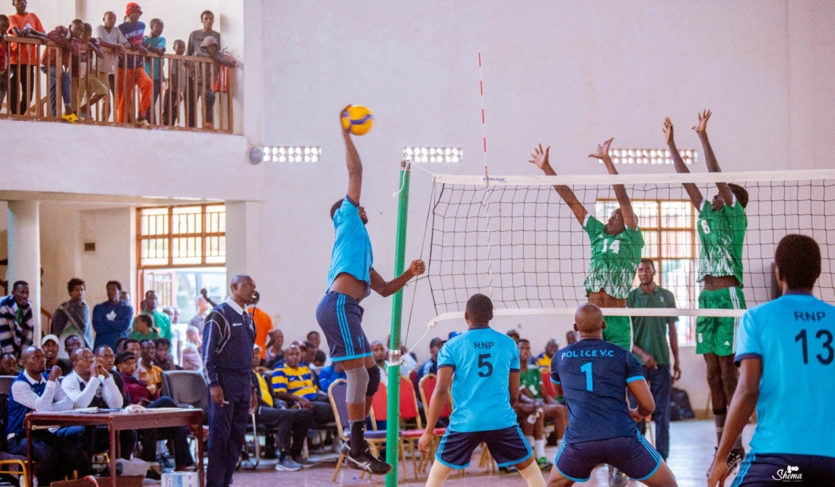 Police Volleyball  beat Kepler and IPRC-Kigali on Sunday at Gisagara gymnasium. Courtesy
