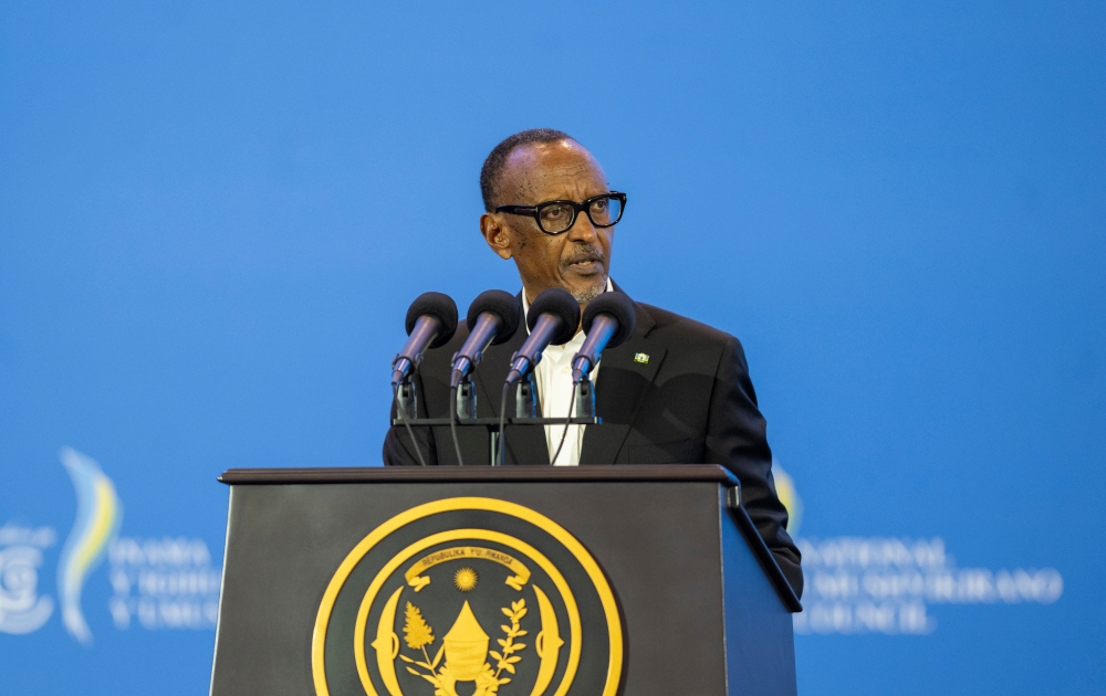 President Kagame. PHOTOS BY VILLAGE URUGWIRO