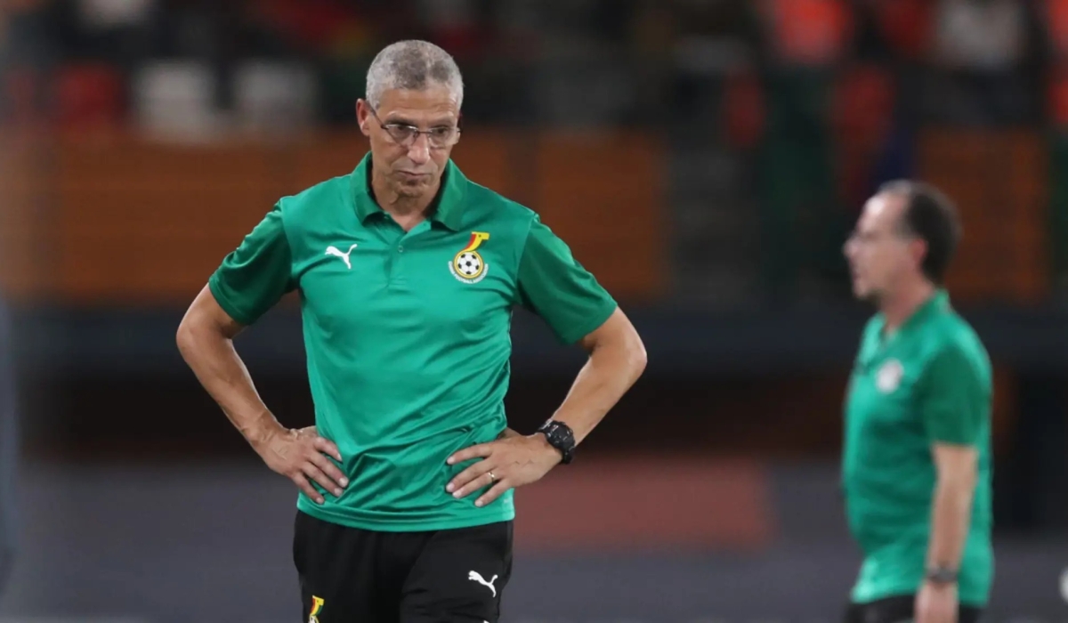 Chris Hughton has been sacked as Ghana head coach-Net