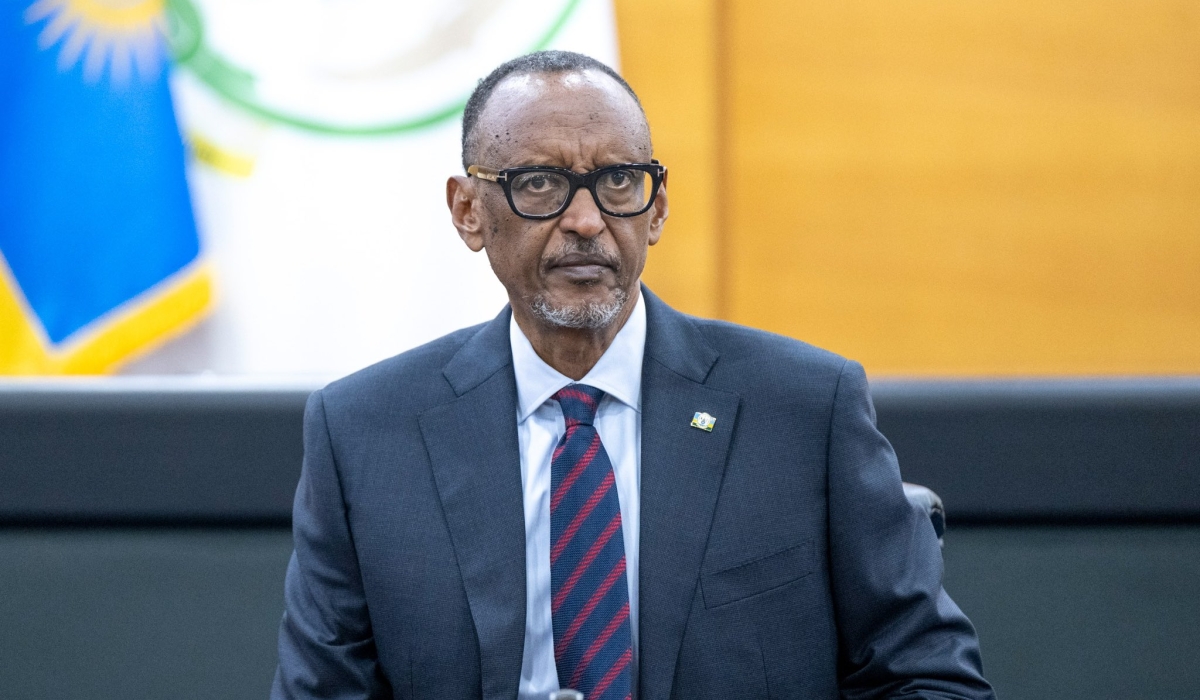 President Kagame is on Thursday, January 25, chaired the first cabinet meeting of 2024, at Village Urugwiro. Photo by Village Urugwiro