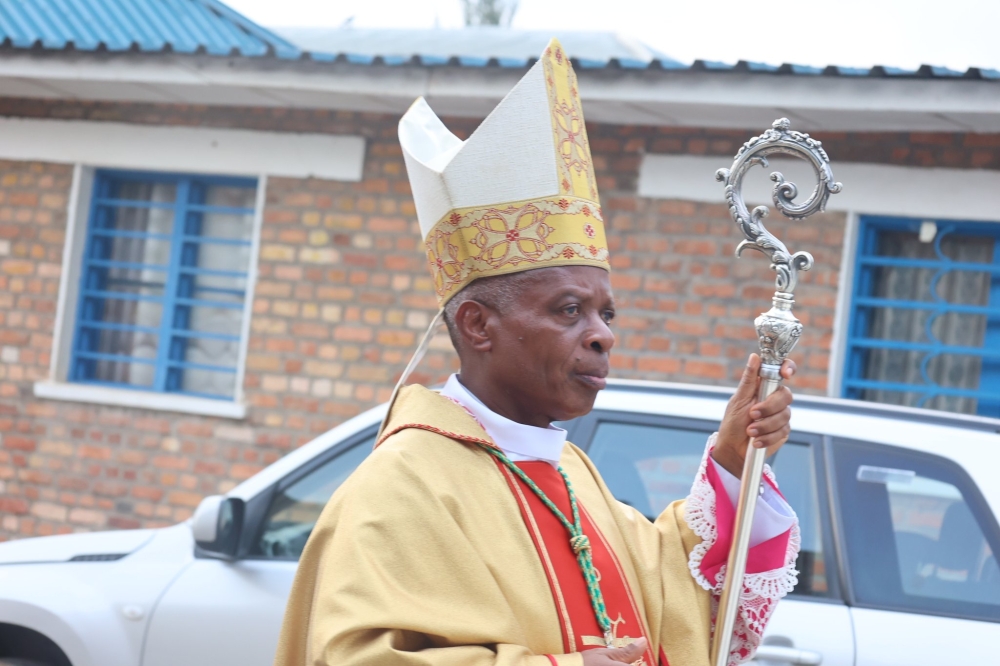 Bishop Vincent Harolimana of Ruhengeri Diocese, who is the vice-president of the Association of Episcopal Conferences of Central Africa (ACEAC).