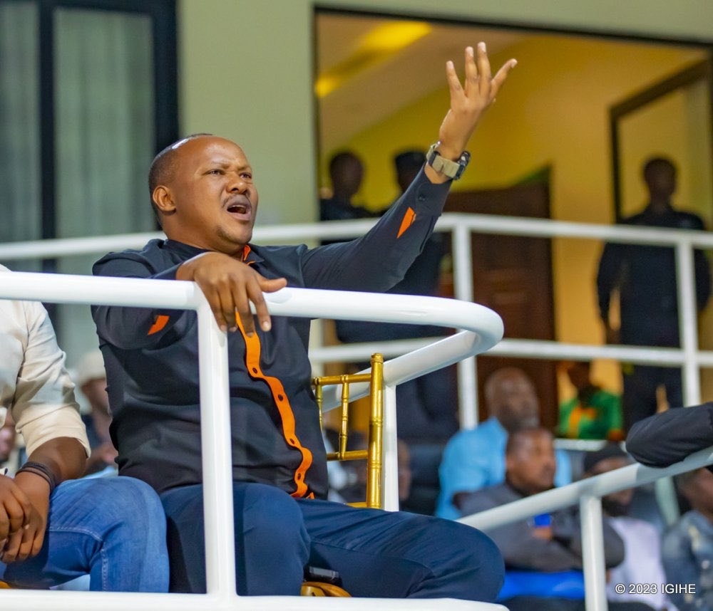 Gasogi United owner KNC at stadium. He has dropped the bombshell that he had decided to &#039;disband the club with immediate effect&#039;. Photo by Julius Ntare