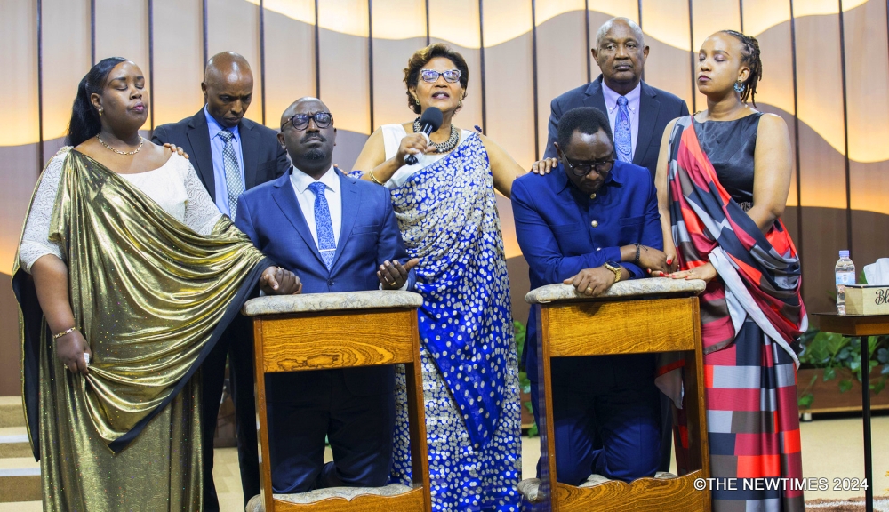 Revelation of Omega Church (ROC) commissioning  two pastors to operate new branches opened in Rwamagana, Bugesera districts , on Friday, January 26. Photos by Craish Bahizi