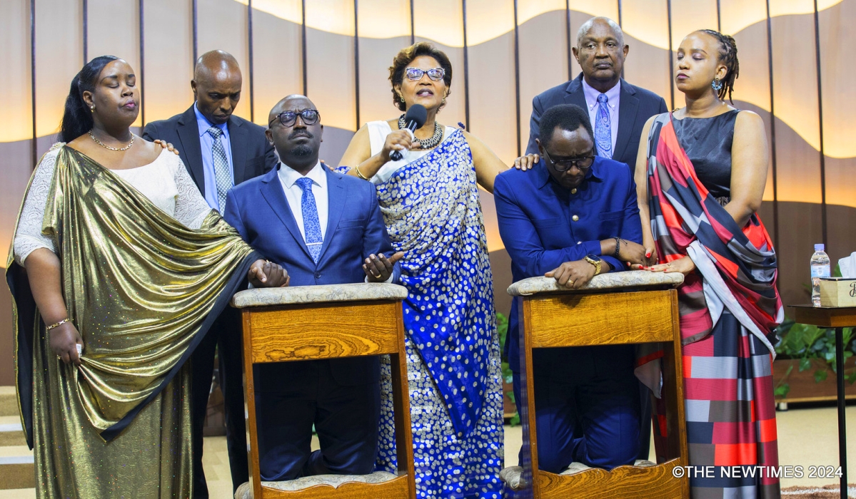 Revelation of Omega Church (ROC) commissioning  two pastors to operate new branches opened in Rwamagana, Bugesera districts , on Friday, January 26. Photos by Craish Bahizi