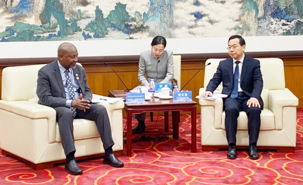 The Secretary General of the ruling RPF-Inkotanyi, Wellars Gasamagera, is in Beijing, China, where he is expected to meet high-ranking officials of the Communist Party of China (CPC). Courtesy