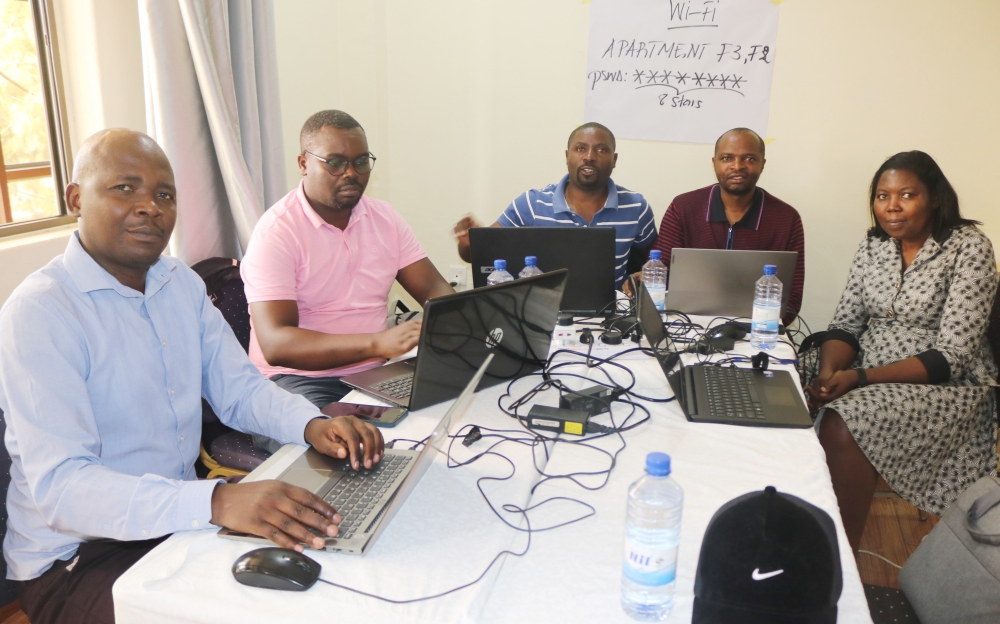 Some of the participants during the training that aimed to empower academic staff with the tools and strategies necessary to create dynamic and effective learning environments towards enhancing the quality of engineering and technology education in Africa.