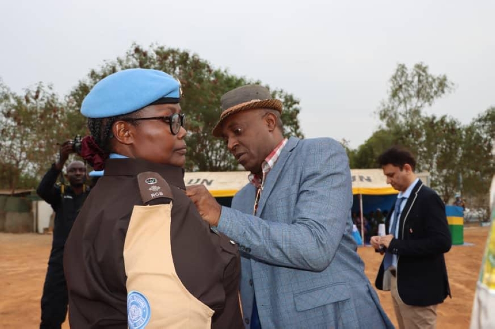 SSP Pelly UWERA GAKWAYA, former RCS Spokesperson was among  18 decorated  correctional peacekeepers, who were honored by the United Nations on January 29